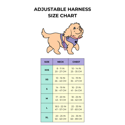 DOG ADJUSTABLE HARNESS -  AVOCARDIO