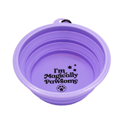 COLLAPSIBLE BOWL - PURPLE