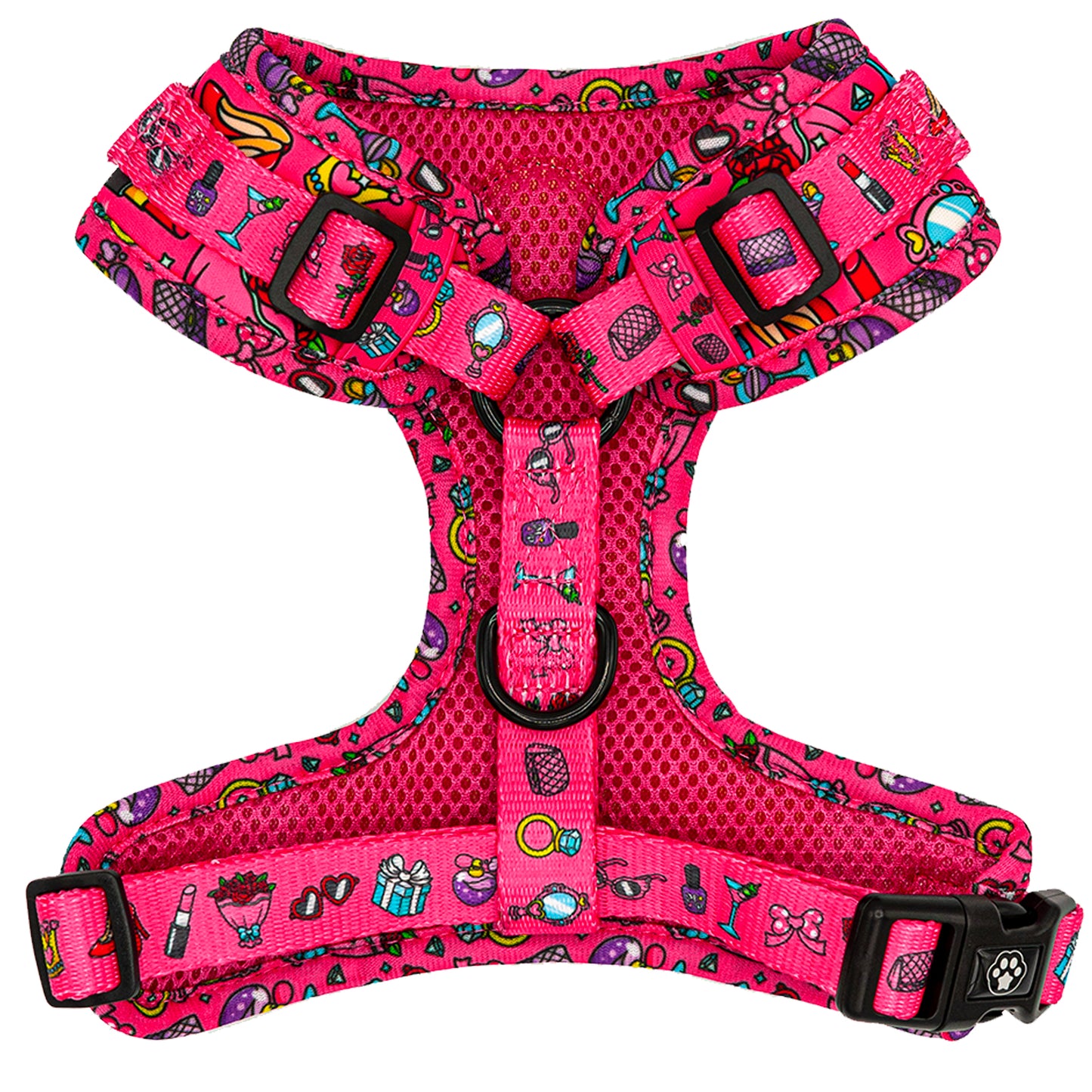 DOG ADJUSTABLE HARNESS - CLASSY BAD-ASSY